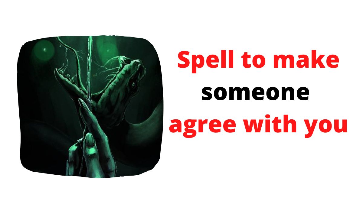 Spell to make someone agree with you